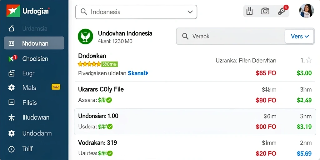Tampilan antarmuka yang modern dan menarik.