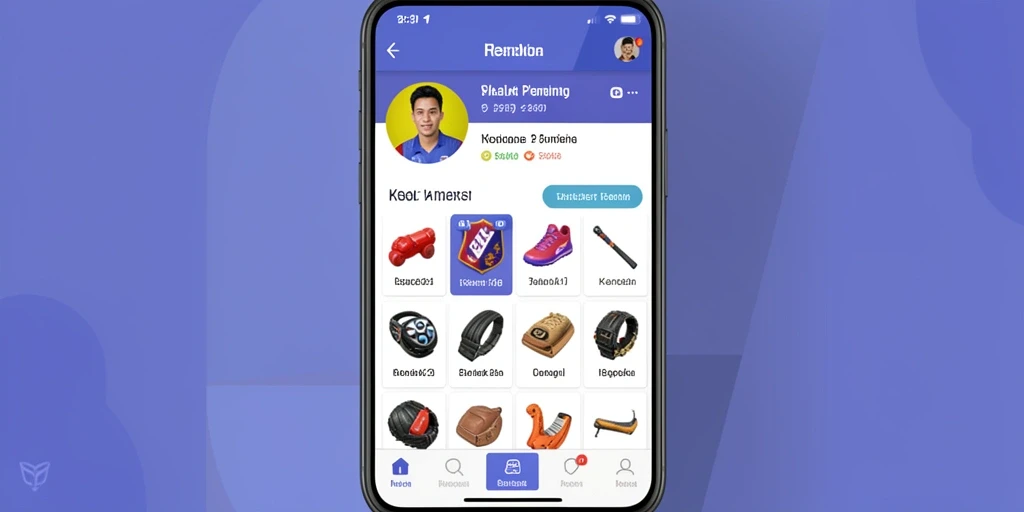 Tangkapan layar fitur karakter yang menarik.