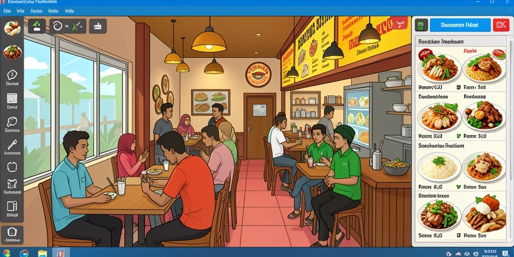 Tampilan antarmuka IDKLUB yang menarik dan ramah pengguna.