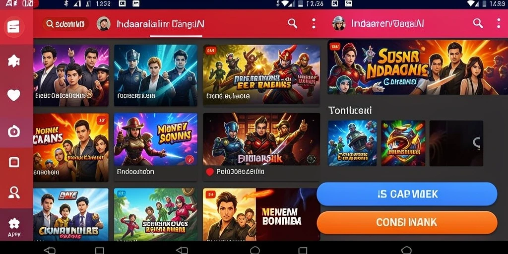 Screenshot aplikasi LUXURY777 menampilkan antarmuka menarik yang mudah digunakan.