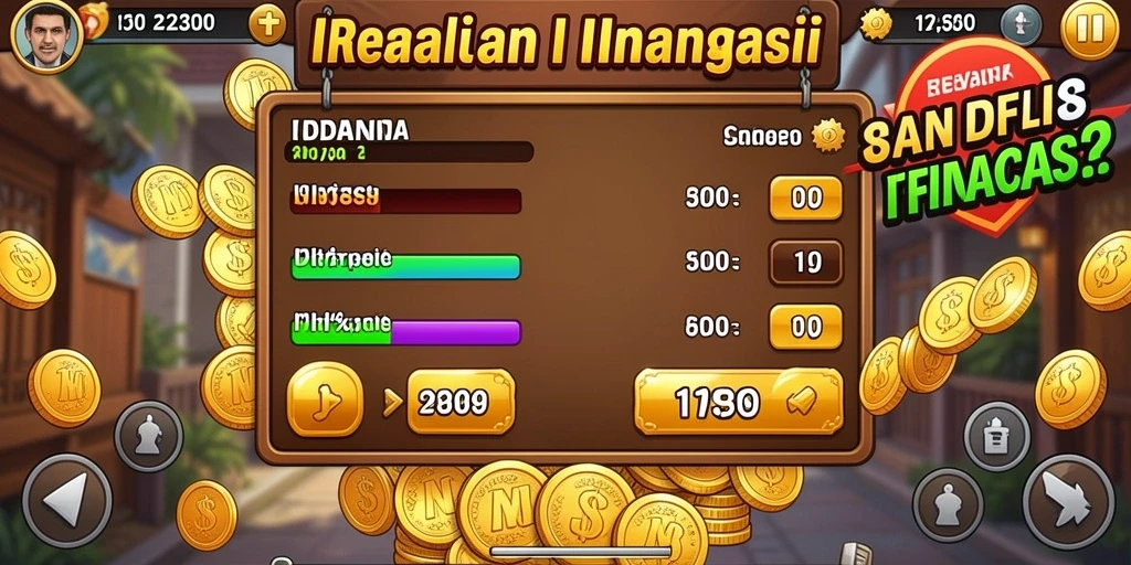 Screenshot menampilkan karakter utama dalam aksi berkelahi.