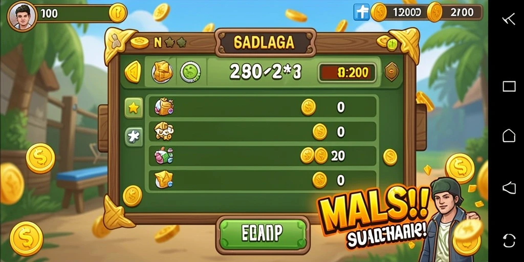 Screenshot tampilan utama aplikasi NIKMAT777.