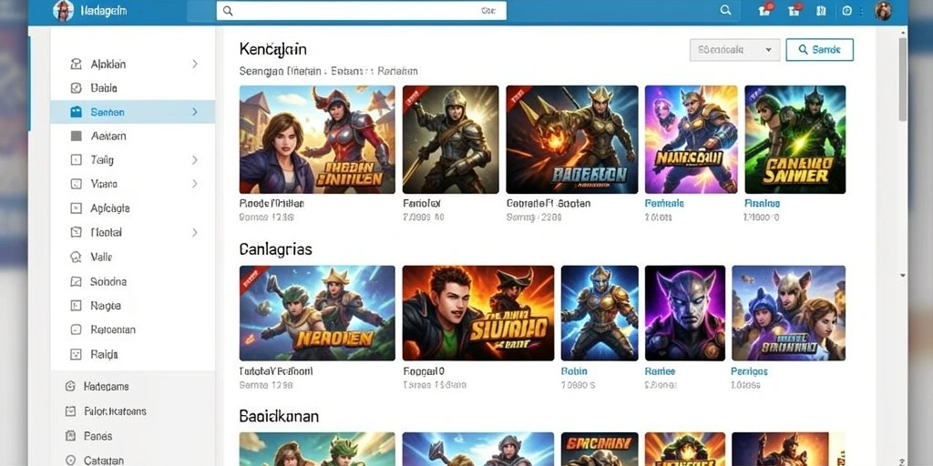 Tampilan antarmuka yang user-friendly.