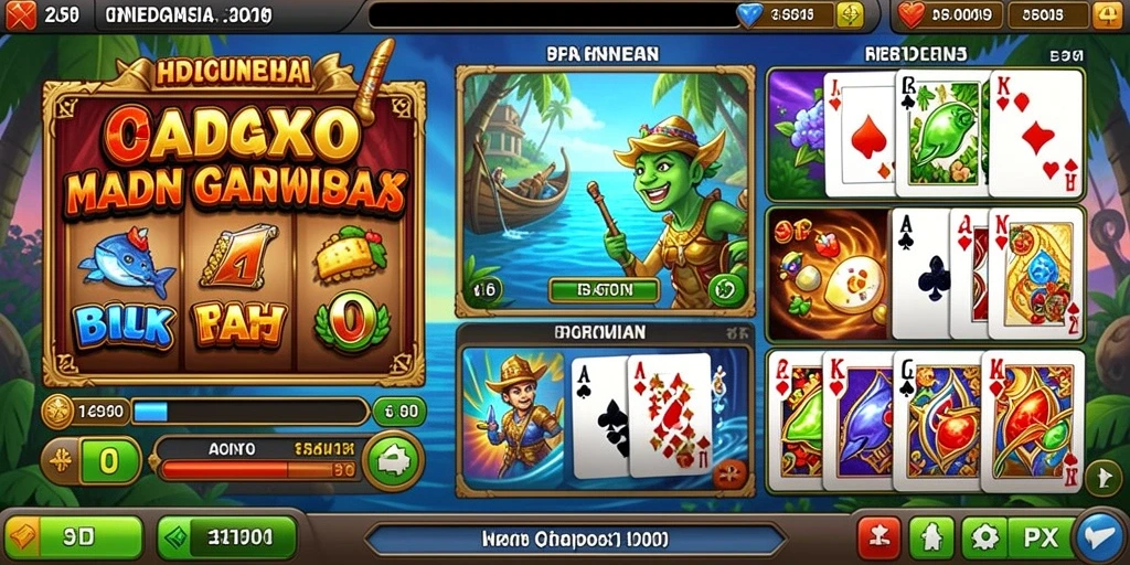 Tampilan utama aplikasi SUPERWINNER yang menarik.